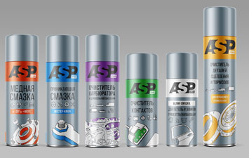 Новый дизайн автохимии ТМ ASP
